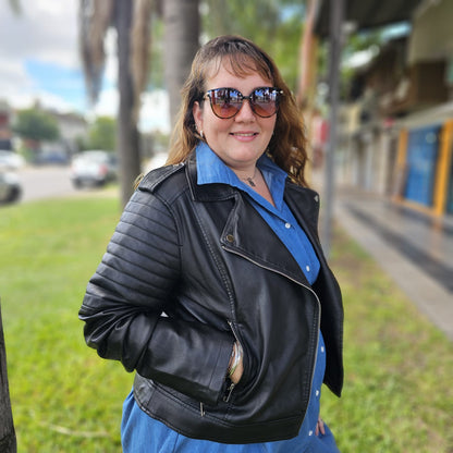 Campera Eco cuero