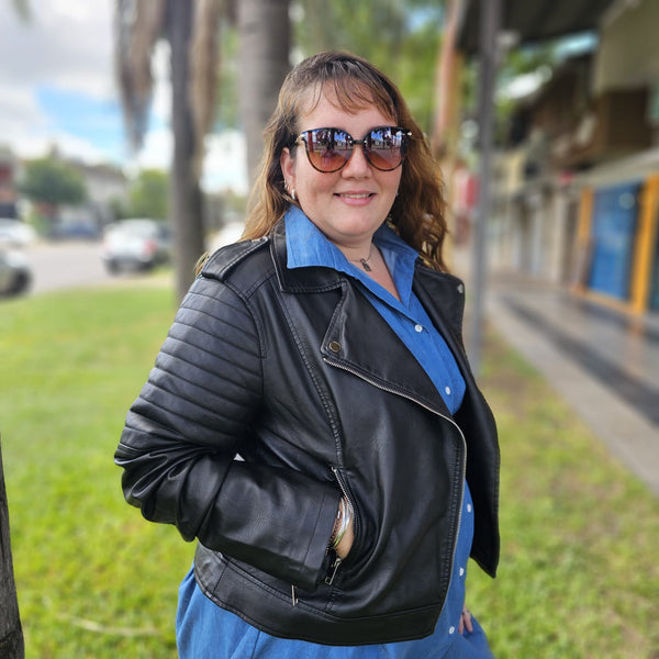 Campera Eco cuero